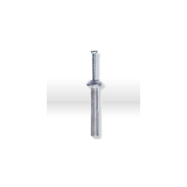 Red Head Nail Drive Anchor, 1/4" Dia., 1" L, Steel Zinc Plated HS1410